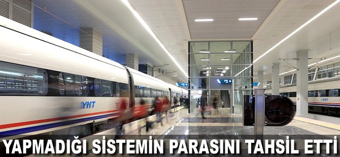 Yapmadığı sistemin parasını tahsil etti