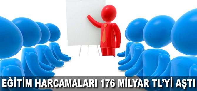 Eğitim harcamaları 176 milyar TL'yi aştı