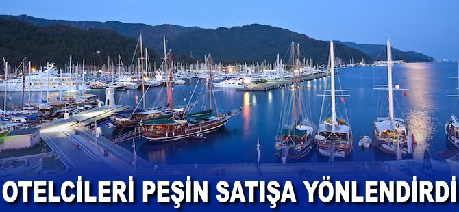 Otelcileri peşin satışa yönlendirdi