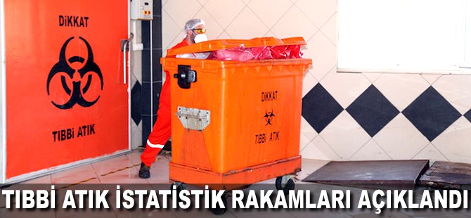 Tıbbi atık istatistik rakamları açıklandı