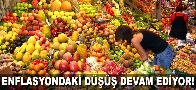 Enflasyondaki düşüş devam ediyor!