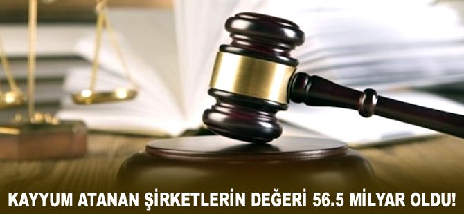 Kayyum atanan şirketlerin değeri 56.5 milyar lira oldu!