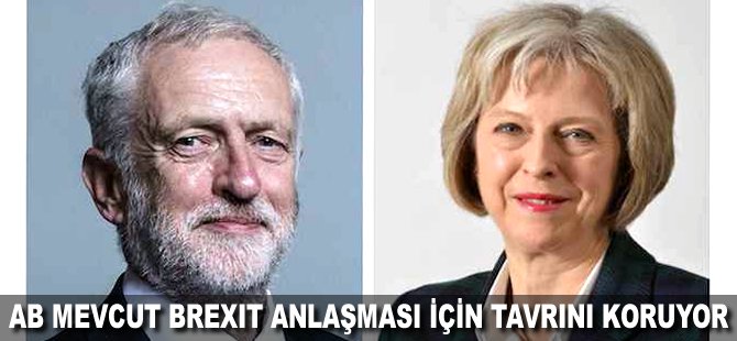 AB mevcut Brexit anlaşması için tavrını koruyor