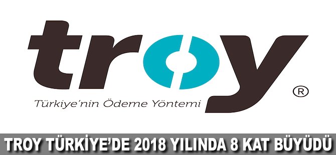 TROY Türkiye'de 2018 yılında 8 kat büyüdü