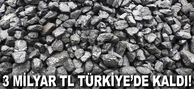 3 milyar TL Türkiye'de kaldı!