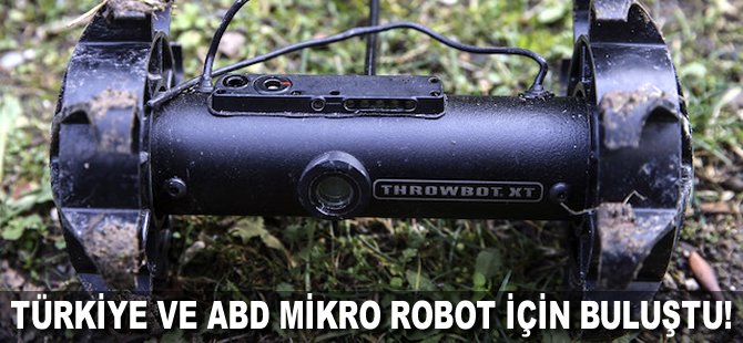 Türkiye ve ABD mikro robot için buluştu!