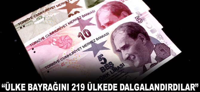 "Ülke bayrağını 219 Ülkede dalgalandırdı"