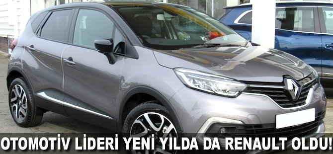 Otomotivin lideri yeni yılda da Renault oldu!