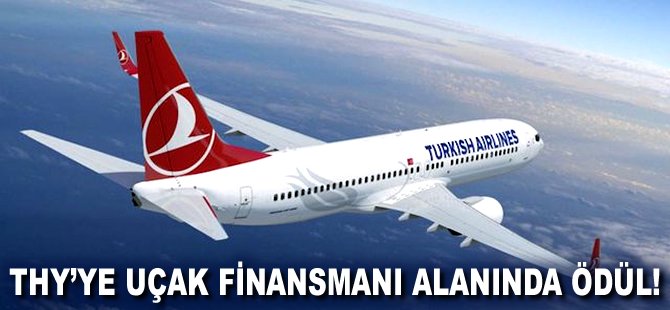 THY'ye uçak finansmanı alanında ödül!