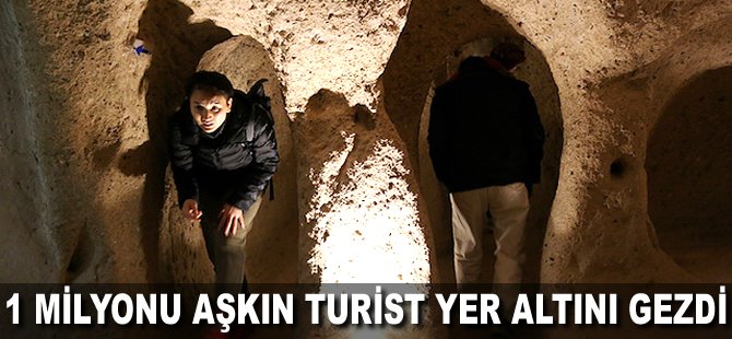 1 milyonu aşkın turist yer altını gezdi