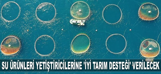 Su ürünleri yetiştiricilerine ‘iyi tarım desteği’ verilecek