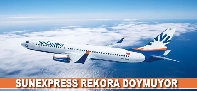 SunExpress rekora doymuyor