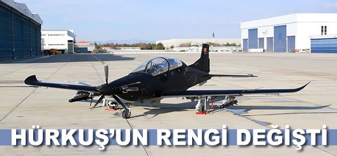 Hürkuş'un rengi değişti