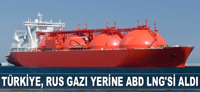 Türkiye, Rus gazı yerine ABD LNG’si aldı