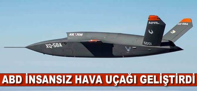 ABD insansız savaş uçağı geliştirdi