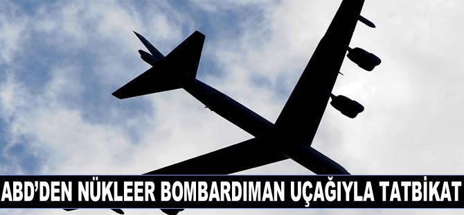 ABD'den Güney Çin Denizi'nde nükleer bombardıman uçağıyla tatbikat