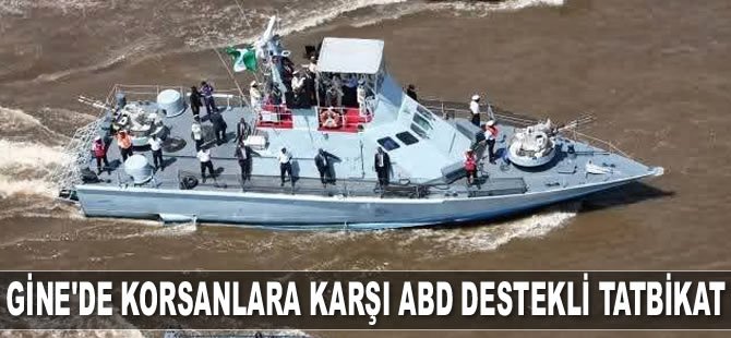 Gine Körfezi'nde deniz haydutlarına karşı ABD destekli tatbikat başladı