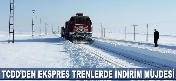 TCDD'den ekspres trenlerde indirim müjdesi