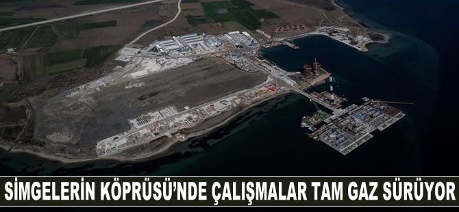 "Simgelerin köprüsü"nde çalışmalar tam gaz