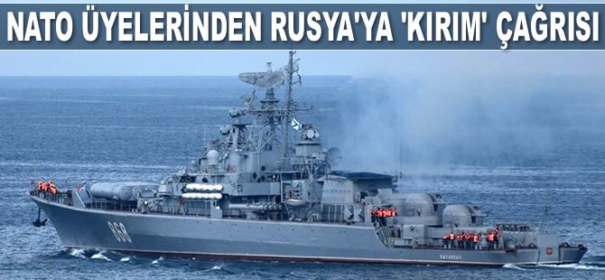 NATO, Rusya'ya Kırım'ı Ukrayna'ya iade etme çağrısında bulundu