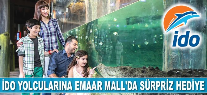 İDO yolcularına Emaar Mall’da 1 bilet alana 1 bilet hediye verilecek