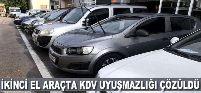 İkinci el araçta KDV uyuşmazlığı çözüldü