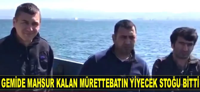 ‘Urgence’ isimli gemide mahsur kalan mürettebatın yemek ve su stoğu bitti