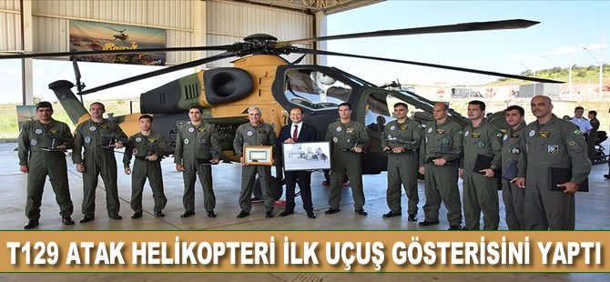 T129 Atak helikopteri Brezilya’daki ilk uçuş gösterisini yaptı