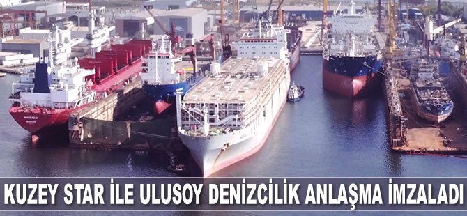 Kuzey Star Shipyard, Ulusoy Denizcilik ile anlaşma imzaladı