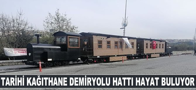 Tarihi Kağıthane Demiryolu Hattı Hayat Buluyor