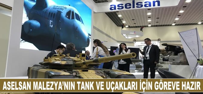 ASELSAN, Malezya'nın tank ve uçakları için göreve hazır