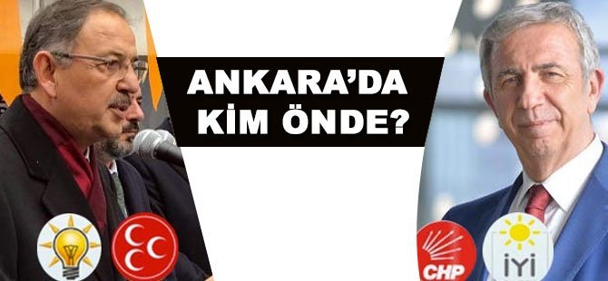 Ankara'da kim önde?