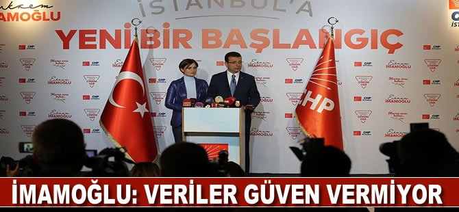 İmamoğlu oy oranını açıkladı