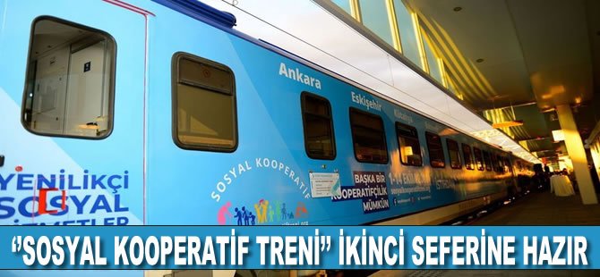 "Sosyal Kooperatif Treni" ikinci seferine hazır