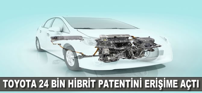 Toyota 24 bin hibrit patentini erişime açtı