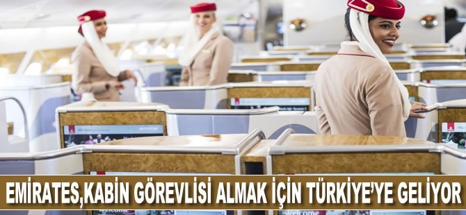 Emirates 15.4 bin TL maaş vereceği Türkleri bulmak için Antalya'ya geliyor