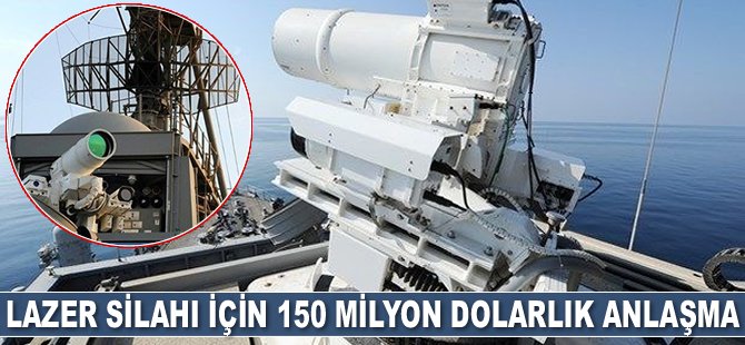 ABD, lazer silahı için 150 milyon dolarlık anlaşma imzaladı