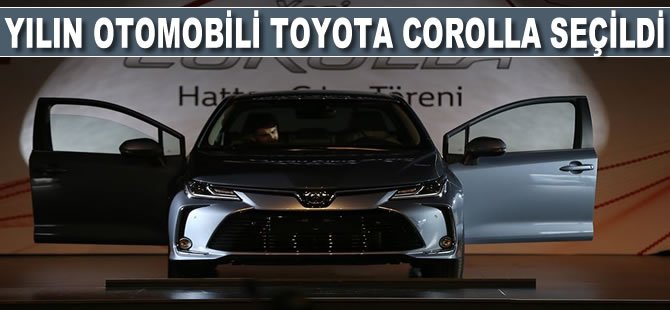 Yılın otomobili Toyota Corolla seçildi