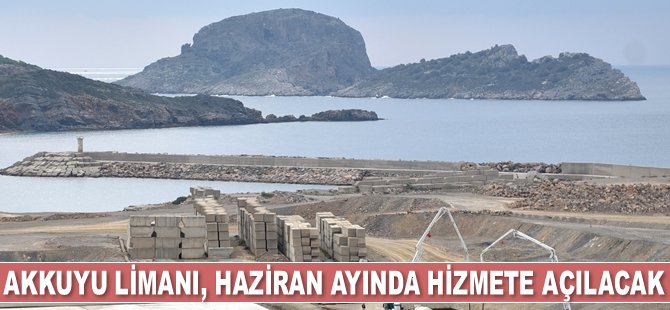 Akkuyu Limanı, Haziran ayında hizmete açılacak