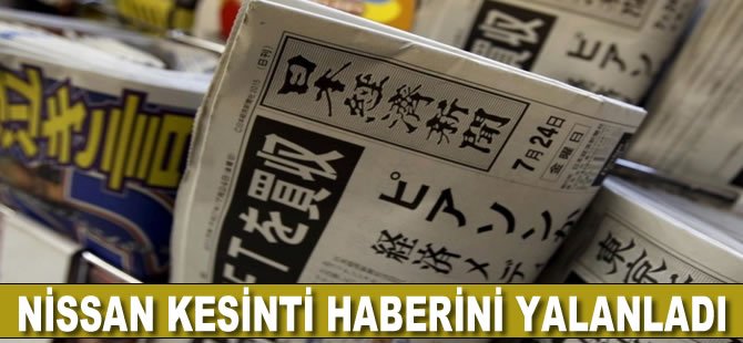 Nissan kesinti haberini yalanladı, Japon gazeteyi şikayet etti