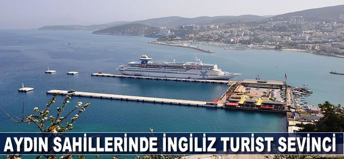 Aydın sahillerinde İngiliz turist sevinci