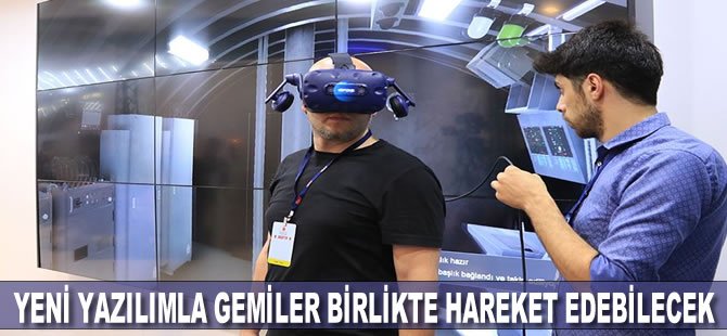 Milli yazılımla gemiler birlikte hareket edebilecek