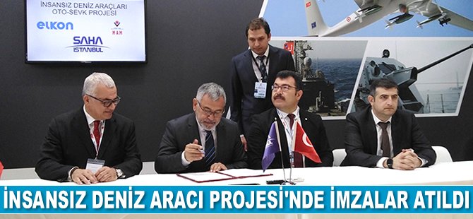 İnsansız Deniz Aracı Projesi’nde imzalar atıldı