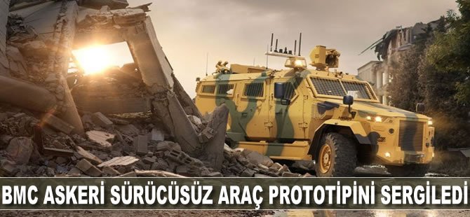 BMC askeri sürücüsüz araç prototipini sergiledi