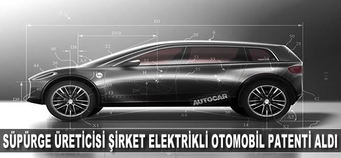 Süpürge üreticisi şirket elektrikli otomobil patenti aldı