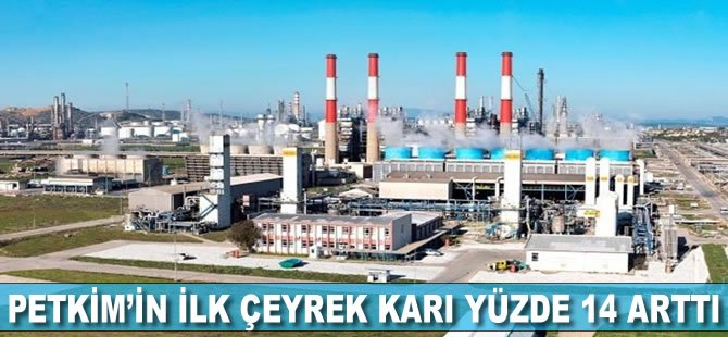 Petkim'in ilk çeyrek karı yüzde 14 arttı