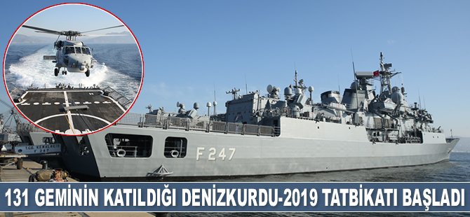 Denizkurdu-2019 Tatbikatı başladı