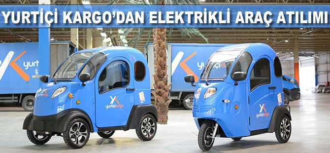 Yurtiçi Kargo'dan elektrikli araç atılımı