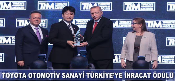 Toyota Otomotiv Sanayi Türkiye, Türkiye İhracatçılar Meclisi tarafından ödüllendirildi