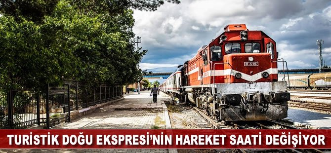 Turistik Doğu Ekspresi’nin Hareket Saati Değişiyor